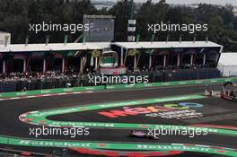 Sergio Perez (MEX) Sahara Force India F1 VJM10. 29.10.2017. Formula 1 World Championship, Rd 18, Mexican Grand Prix, Mexico City, Mexico, Race Day.