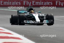 Lewis Hamilton (GBR) Mercedes AMG F1   29.10.2017. Formula 1 World Championship, Rd 18, Mexican Grand Prix, Mexico City, Mexico, Race Day.