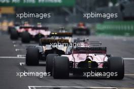 Sergio Perez (MEX) Sahara Force India F1 VJM10 on the formation lap. 29.10.2017. Formula 1 World Championship, Rd 18, Mexican Grand Prix, Mexico City, Mexico, Race Day.