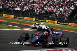 Pierre Gasly (FRA) Scuderia Toro Rosso STR12. 29.10.2017. Formula 1 World Championship, Rd 18, Mexican Grand Prix, Mexico City, Mexico, Race Day.