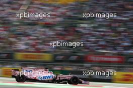 Sergio Perez (MEX) Sahara Force India F1   29.10.2017. Formula 1 World Championship, Rd 18, Mexican Grand Prix, Mexico City, Mexico, Race Day.