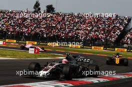 Kevin Magnussen (DEN) Haas VF-17. 29.10.2017. Formula 1 World Championship, Rd 18, Mexican Grand Prix, Mexico City, Mexico, Race Day.