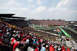 Lewis Hamilton (GBR) Mercedes AMG F1 W08. 29.10.2017. Formula 1 World Championship, Rd 18, Mexican Grand Prix, Mexico City, Mexico, Race Day.