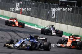 Marcus Ericsson (SWE) Sauber C36. 29.10.2017. Formula 1 World Championship, Rd 18, Mexican Grand Prix, Mexico City, Mexico, Race Day.