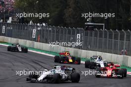 Felipe Massa (BRA) Williams FW40. 29.10.2017. Formula 1 World Championship, Rd 18, Mexican Grand Prix, Mexico City, Mexico, Race Day.
