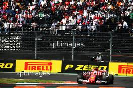 Sebastian Vettel (GER) Ferrari SF70H. 29.10.2017. Formula 1 World Championship, Rd 18, Mexican Grand Prix, Mexico City, Mexico, Race Day.