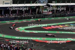 Sergio Perez (MEX) Sahara Force India F1 VJM10. 29.10.2017. Formula 1 World Championship, Rd 18, Mexican Grand Prix, Mexico City, Mexico, Race Day.