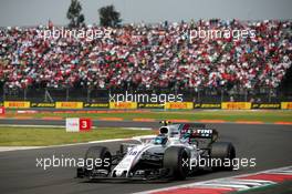 Valtteri Bottas (FIN) Mercedes AMG F1 W08. 29.10.2017. Formula 1 World Championship, Rd 18, Mexican Grand Prix, Mexico City, Mexico, Race Day.