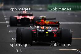 Max Verstappen (NLD) Red Bull Racing RB13 on the formation lap. 29.10.2017. Formula 1 World Championship, Rd 18, Mexican Grand Prix, Mexico City, Mexico, Race Day.