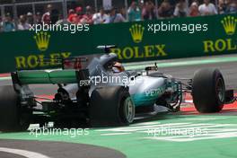 Lewis Hamilton (GBR) Mercedes AMG F1   29.10.2017. Formula 1 World Championship, Rd 18, Mexican Grand Prix, Mexico City, Mexico, Race Day.