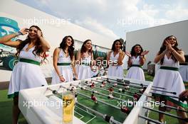 Grid girls. 28.10.2017. Formula 1 World Championship, Rd 18, Mexican Grand Prix, Mexico City, Mexico, Qualifying Day.