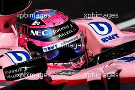 Sergio Perez (MEX) Sahara Force India F1 VJM10.