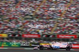 Sergio Perez (MEX) Sahara Force India F1   28.10.2017. Formula 1 World Championship, Rd 18, Mexican Grand Prix, Mexico City, Mexico, Qualifying Day.