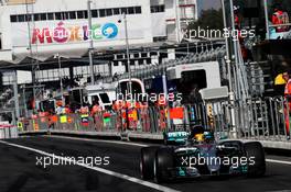 Lewis Hamilton (GBR) Mercedes AMG F1 W08. 28.10.2017. Formula 1 World Championship, Rd 18, Mexican Grand Prix, Mexico City, Mexico, Qualifying Day.