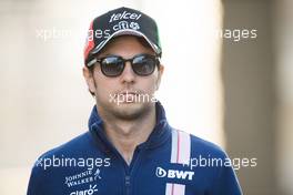 Sergio Perez (MEX) Sahara Force India F1. 28.10.2017. Formula 1 World Championship, Rd 18, Mexican Grand Prix, Mexico City, Mexico, Qualifying Day.