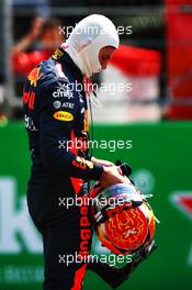 Max Verstappen (NLD) Red Bull Racing in qualifying parc ferme. 28.10.2017. Formula 1 World Championship, Rd 18, Mexican Grand Prix, Mexico City, Mexico, Qualifying Day.