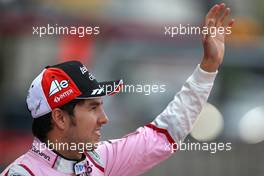 Esteban Ocon (FRA) Force India F1  28.10.2017. Formula 1 World Championship, Rd 18, Mexican Grand Prix, Mexico City, Mexico, Qualifying Day.