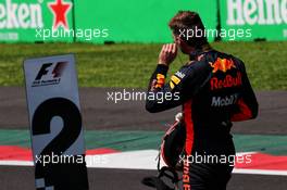 Max Verstappen (NLD) Red Bull Racing in qualifying parc ferme. 28.10.2017. Formula 1 World Championship, Rd 18, Mexican Grand Prix, Mexico City, Mexico, Qualifying Day.