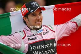 Sergio Perez (MEX) Sahara Force India F1   28.10.2017. Formula 1 World Championship, Rd 18, Mexican Grand Prix, Mexico City, Mexico, Qualifying Day.