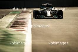Lewis Hamilton (GBR) Mercedes AMG F1 W08. 28.10.2017. Formula 1 World Championship, Rd 18, Mexican Grand Prix, Mexico City, Mexico, Qualifying Day.