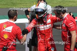 Sebastian Vettel (GER) Ferrari SF70H gets pole position. 28.10.2017. Formula 1 World Championship, Rd 18, Mexican Grand Prix, Mexico City, Mexico, Qualifying Day.