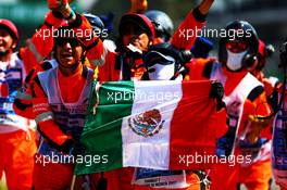 Marshals. 28.10.2017. Formula 1 World Championship, Rd 18, Mexican Grand Prix, Mexico City, Mexico, Qualifying Day.