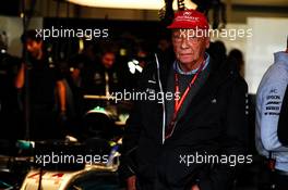 Niki Lauda (AUT) Mercedes Non-Executive Chairman.