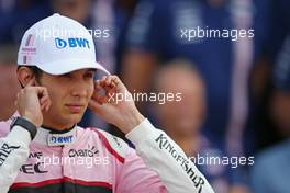 Esteban Ocon (FRA) Force India F1   28.10.2017. Formula 1 World Championship, Rd 18, Mexican Grand Prix, Mexico City, Mexico, Qualifying Day.