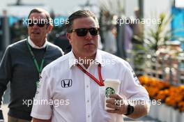 Zak Brown (USA) McLaren Executive Director. 29.10.2017. Formula 1 World Championship, Rd 18, Mexican Grand Prix, Mexico City, Mexico, Race Day.