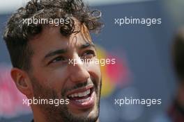 Daniel Ricciardo (AUS) Red Bull Racing  26.10.2017. Formula 1 World Championship, Rd 18, Mexican Grand Prix, Mexico City, Mexico, Preparation Day.