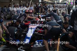 Pierre Gasly (FRA) Scuderia Toro Rosso STR12 practices a pit stop. 26.10.2017. Formula 1 World Championship, Rd 18, Mexican Grand Prix, Mexico City, Mexico, Preparation Day.