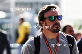Fernando Alonso (ESP) McLaren. 26.10.2017. Formula 1 World Championship, Rd 18, Mexican Grand Prix, Mexico City, Mexico, Preparation Day.