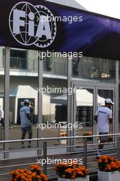 Lewis Hamilton (GBR) Mercedes AMG F1. 26.10.2017. Formula 1 World Championship, Rd 18, Mexican Grand Prix, Mexico City, Mexico, Preparation Day.