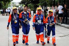 Marshals. 29.09.2017. Formula 1 World Championship, Rd 15, Malaysian Grand Prix, Sepang, Malaysia, Friday.