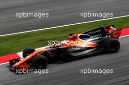 Fernando Alonso (ESP) McLaren MCL32. 29.09.2017. Formula 1 World Championship, Rd 15, Malaysian Grand Prix, Sepang, Malaysia, Friday.
