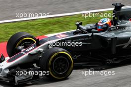 Romain Grosjean (FRA) Haas F1 Team VF-17. 29.09.2017. Formula 1 World Championship, Rd 15, Malaysian Grand Prix, Sepang, Malaysia, Friday.
