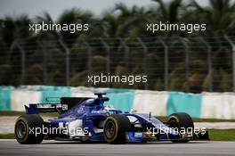 Marcus Ericsson (SWE) Sauber C36. 29.09.2017. Formula 1 World Championship, Rd 15, Malaysian Grand Prix, Sepang, Malaysia, Friday.