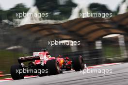 Sebastian Vettel (GER) Ferrari SF70H. 29.09.2017. Formula 1 World Championship, Rd 15, Malaysian Grand Prix, Sepang, Malaysia, Friday.