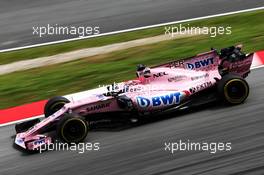 Sergio Perez (MEX) Sahara Force India F1 VJM10. 29.09.2017. Formula 1 World Championship, Rd 15, Malaysian Grand Prix, Sepang, Malaysia, Friday.