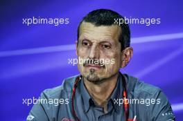 Guenther Steiner (ITA) Haas F1 Team Prinicipal in the FIA Press Conference. 29.09.2017. Formula 1 World Championship, Rd 15, Malaysian Grand Prix, Sepang, Malaysia, Friday.