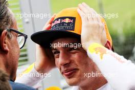 Max Verstappen (NLD) Red Bull Racing on the grid. 01.10.2017. Formula 1 World Championship, Rd 15, Malaysian Grand Prix, Sepang, Malaysia, Sunday.