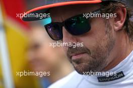 Fernando Alonso (ESP) McLaren F1  01.10.2017. Formula 1 World Championship, Rd 15, Malaysian Grand Prix, Sepang, Malaysia, Sunday.