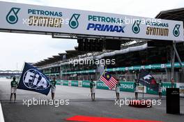 The front of the grid. 01.10.2017. Formula 1 World Championship, Rd 15, Malaysian Grand Prix, Sepang, Malaysia, Sunday.