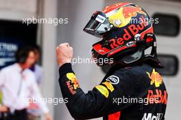 Race winner Max Verstappen (NLD) Red Bull Racing celebrates in parc ferme. 01.10.2017. Formula 1 World Championship, Rd 15, Malaysian Grand Prix, Sepang, Malaysia, Sunday.