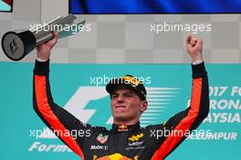 Max Verstappen (NLD) Red Bull Racing  01.10.2017. Formula 1 World Championship, Rd 15, Malaysian Grand Prix, Sepang, Malaysia, Sunday.