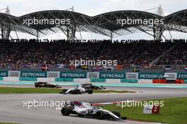 Lance Stroll (CDN) Williams FW40. 01.10.2017. Formula 1 World Championship, Rd 15, Malaysian Grand Prix, Sepang, Malaysia, Sunday.