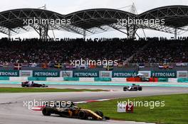 Jolyon Palmer (GBR) Renault Sport F1 Team RS17. 01.10.2017. Formula 1 World Championship, Rd 15, Malaysian Grand Prix, Sepang, Malaysia, Sunday.