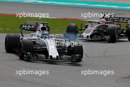 Felipe Massa (BRA) Williams F1 Team  01.10.2017. Formula 1 World Championship, Rd 15, Malaysian Grand Prix, Sepang, Malaysia, Sunday.