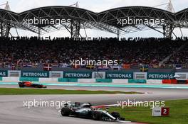 Lewis Hamilton (GBR) Mercedes AMG F1 W08. 01.10.2017. Formula 1 World Championship, Rd 15, Malaysian Grand Prix, Sepang, Malaysia, Sunday.