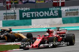 Sebastian Vettel (GER) Ferrari SF70H. 01.10.2017. Formula 1 World Championship, Rd 15, Malaysian Grand Prix, Sepang, Malaysia, Sunday.